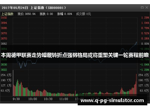 本周德甲联赛走势暗藏转折点强弱格局或将重塑关键一轮赛程前瞻